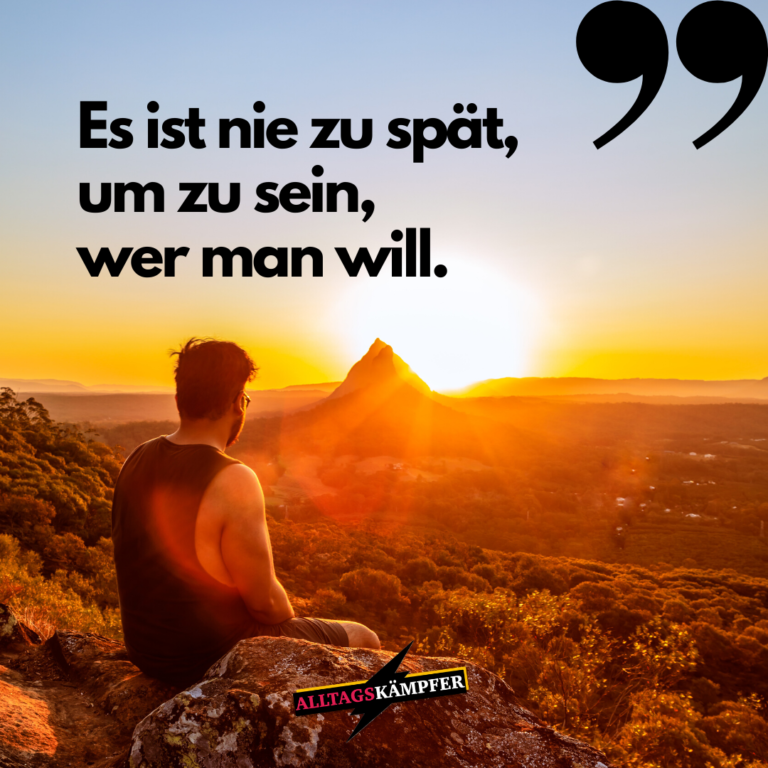 Es Ist Nie Zu Spät Unpünktlich Zu Sein Spruch des Tages - Alltagskämpfer