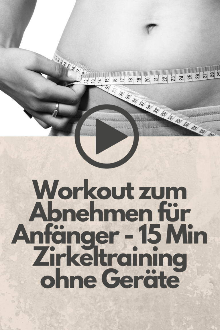 Video Workout Zum Abnehmen F R Anf Nger Min Zirkeltraining Ohne Ger Te Alltagsk Mpfer